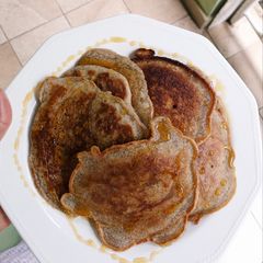 A picture of Puff puff pancake.