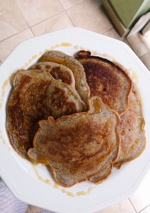 A picture of Puff puff pancake.