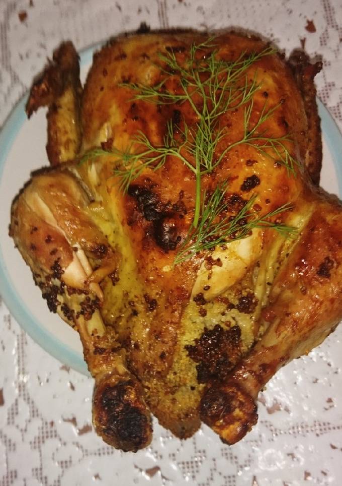 Курочка с кускусом