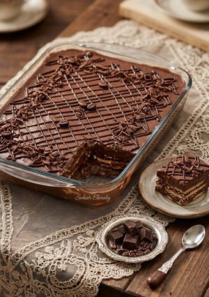 صورة لوصفة بسكويت بالشوكليت 🍫🍪