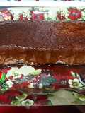 Pastel de coco y chocolate, sin horno