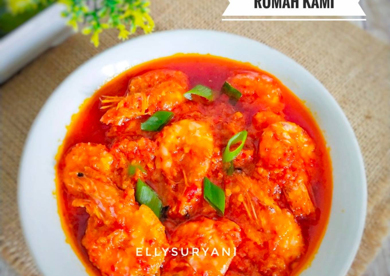 Sambal Udang Tempoyak Palembang ala Rumah Kami