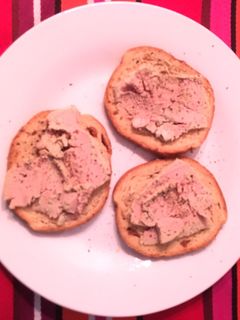Una foto de Foie gras al vapor