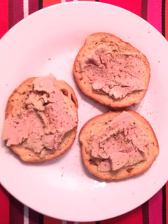 Una foto de Foie gras al vapor