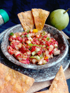 પેર સાલસા જૈન (Pear Salsa Jain Recipe In Gujarati) રેસીપી મુખ્ય ફોટો