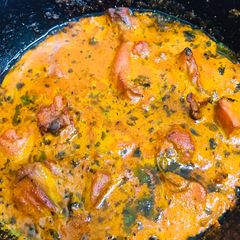 A picture of Kadai chicken.