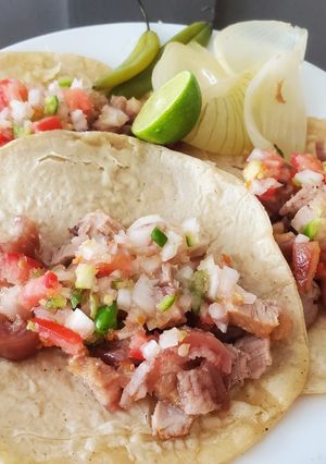 A picture of Michoacán-Style Carnitas.