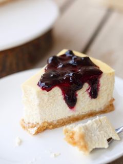 Una foto de New York cheesecake "de cero a héroe" 🦸