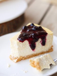 Una foto de New York cheesecake "de cero a héroe" 🦸