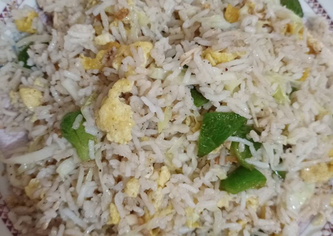 Three colour- egg fried rice
