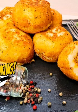 Una foto de Bombas de Patata y Atún