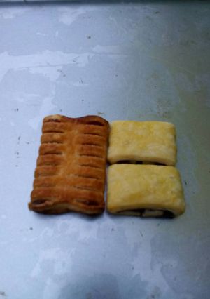 Foto resep Puff pastry isi selai blueberry