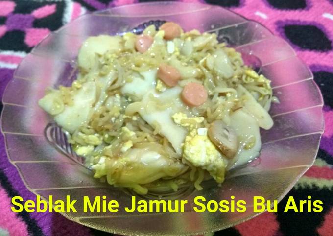 Seblak Mie Jamur Sosis Bu Aris