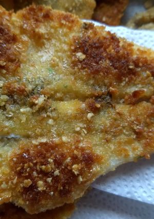 Una foto de Milanesas de pejerrey