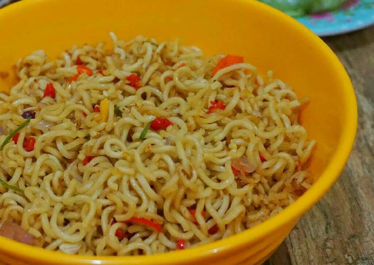 Resep Indomie Sambal Matah, Bisa Manjain Lidah