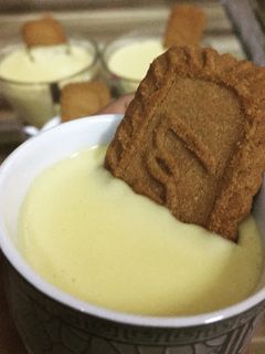 صورة لوصفة كريم كراميل باللوتس
