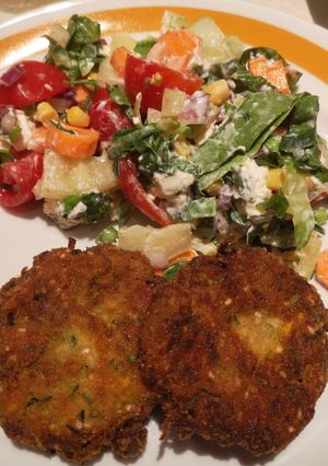 Cukkini fasírt recept fotója