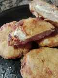 Bombas de coliflor y carne picada