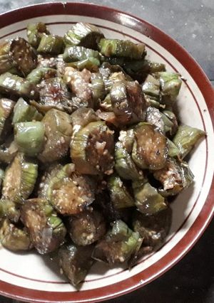 Foto resep Sambel terong ijo