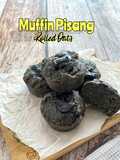 Muffin Pisang Rolled Oats (Eggless)