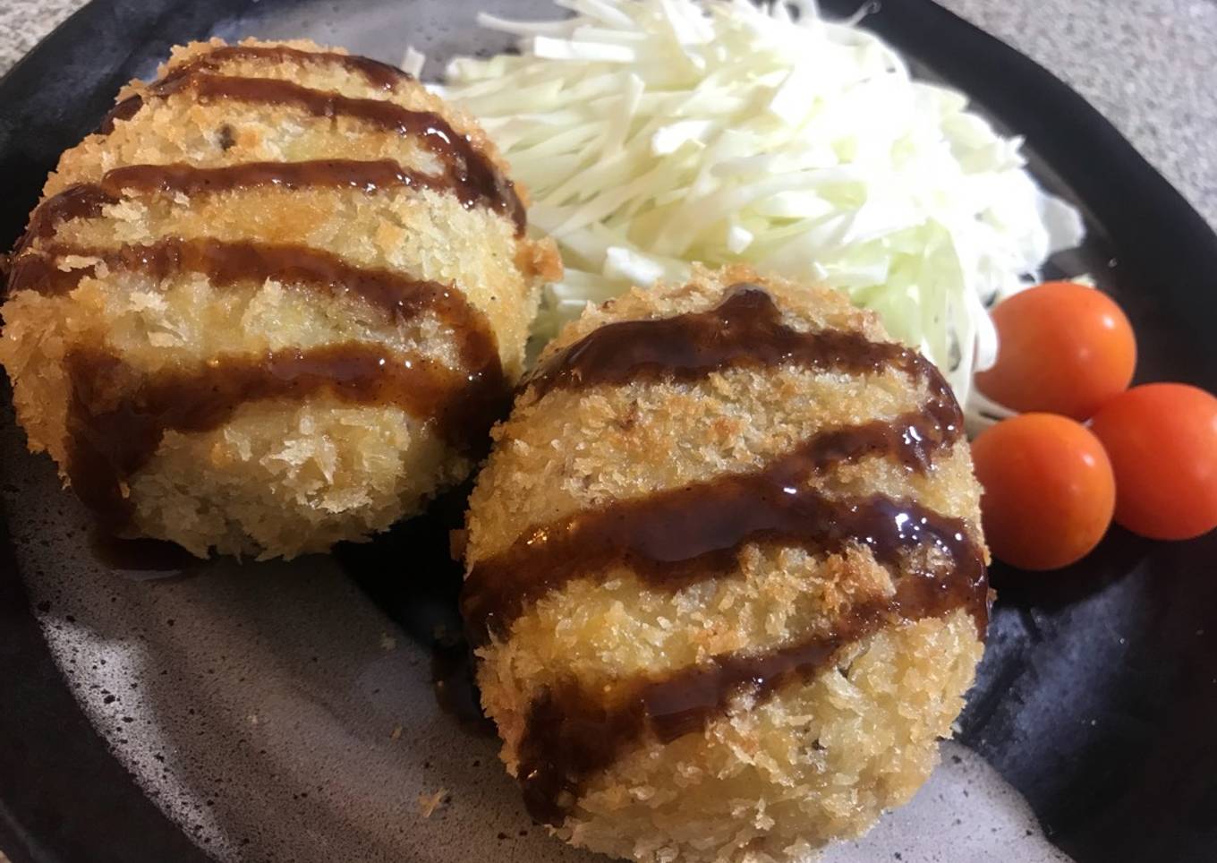 Korokke ~Croquetas de Papa Estilo Japonés~