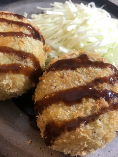 Una foto de Korokke ~Croquetas de Papa Estilo Japonés~