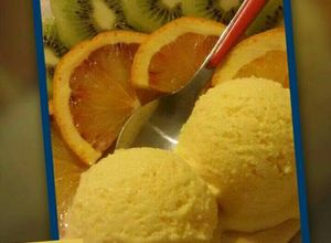 Hình của món Kem Quýt Homemade.