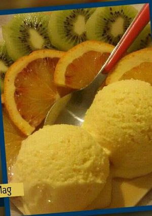 Hình của món Kem Quýt Homemade.