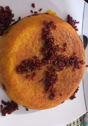 عکسی از دستور ته چین مرغ