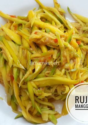 Foto resep Rujak mangga ebi