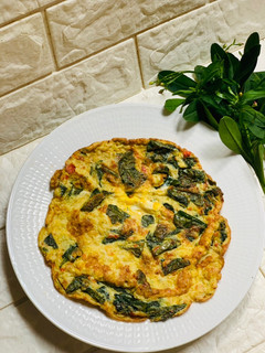 Foto resep Telur Dadar Daun Ginseng