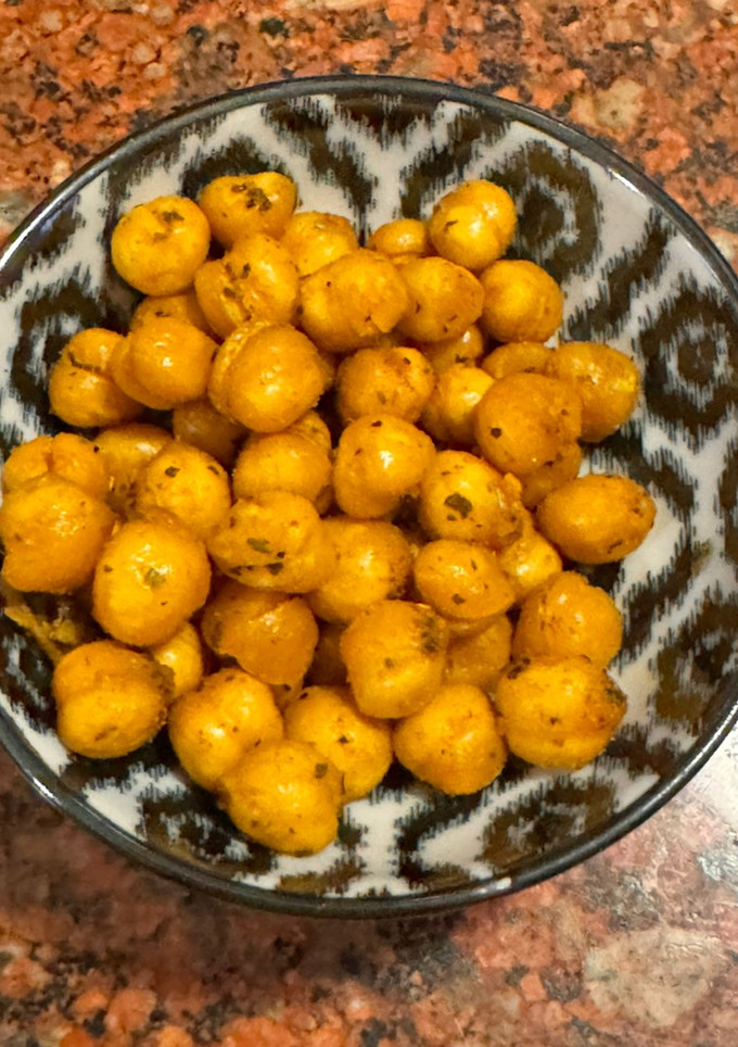 Una foto de GARBANZOS CROCANTES muy saludables