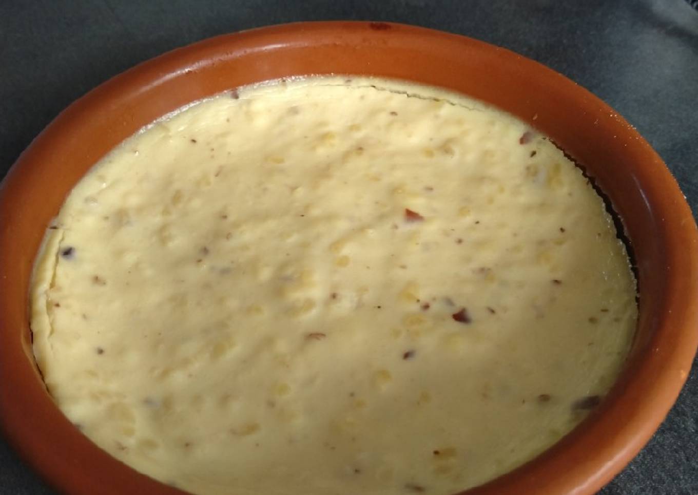 Crème amande vanille