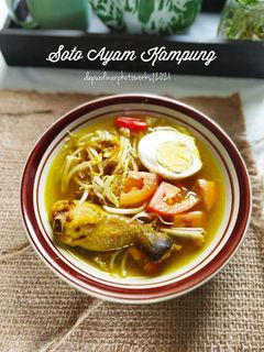 Foto resep Soto Ayam Kampung Sederhana