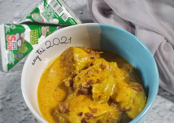 Resep Buka Puasa Praktis Kare ayam