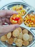 Fushion Pani Puri - (using local ingredients)