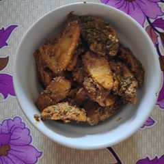 Dahi masaledaar aloo A picture of Dahi masaledaar aloo.