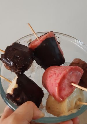 عکسی از دستور بستنی خوشمزه
