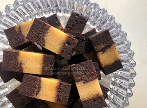 Gambar Kek Lapis Susu Milo