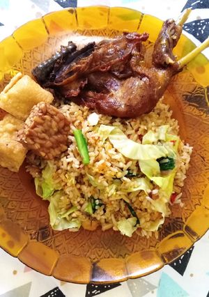 Foto resep Nasi Goreng Uduk Telur Asin