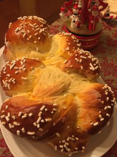 Foto di Treccia di pan brioche