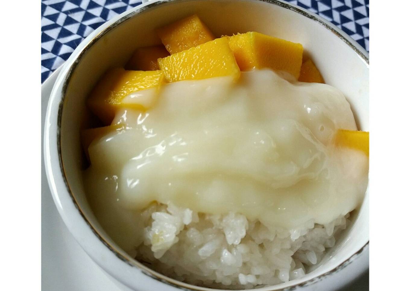 Mango Sticky Rice (vla susu)