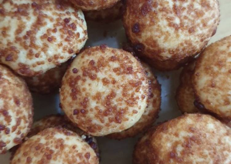 Masakan Populer Palm cheese ball cookies Sedap