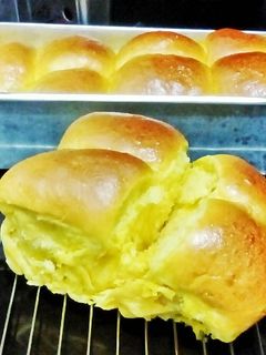 Foto resep Roti Sobek Labu Kuning