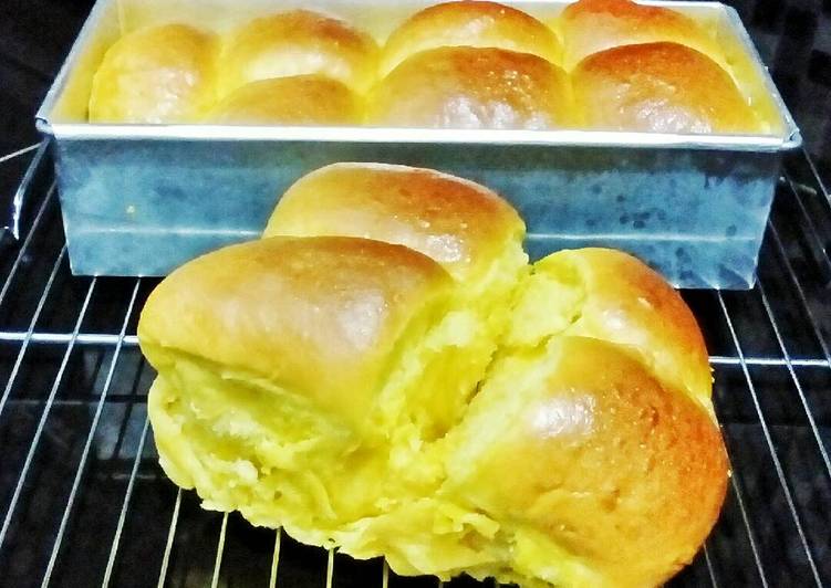 Cara Memasak Roti Sobek Labu Kuning Yang Renyah