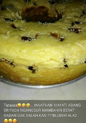 Foto resep Bluder simpel baking pan