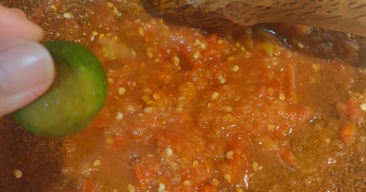 Resep Sambal Beberok Khas Lombok *antigagal #tanpagoreng #tanparebus ...
