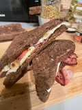 Grilled cheese brie et lard