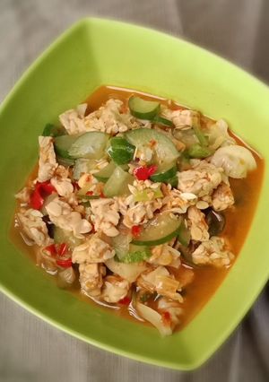 Foto resep Sayur asem2 timun