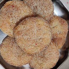 A picture of Anarse authentic Maharashtrian delicacy.